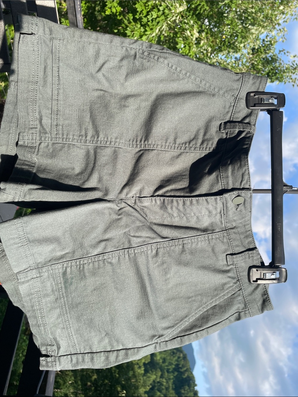 L.L. Bean Women's Olive Green Cargo Shorts
